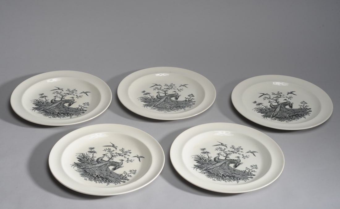 Five Wedgwood Plates "Liverpool Birds" (1 of 5)