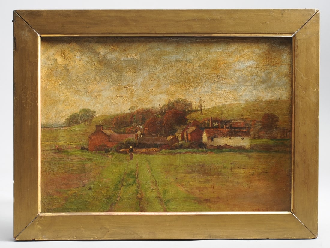 CEL Green (1844 - 1915) Oil on Canvas (1 of 7)