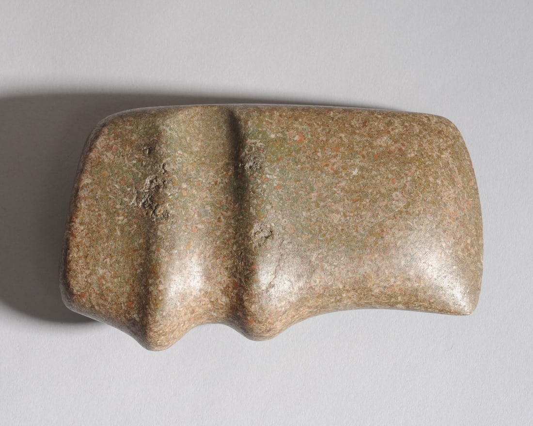 Early 3/4 Grooved Stone Axe Head (1 of 4)