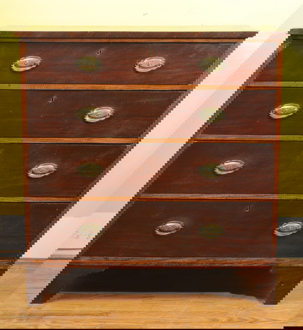 Antique British Chest of Drawers (1 of 9)