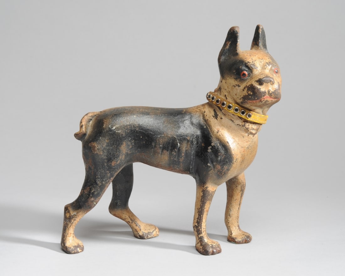 Cast Iron Boston Terrier Door Stop (1 of 4)