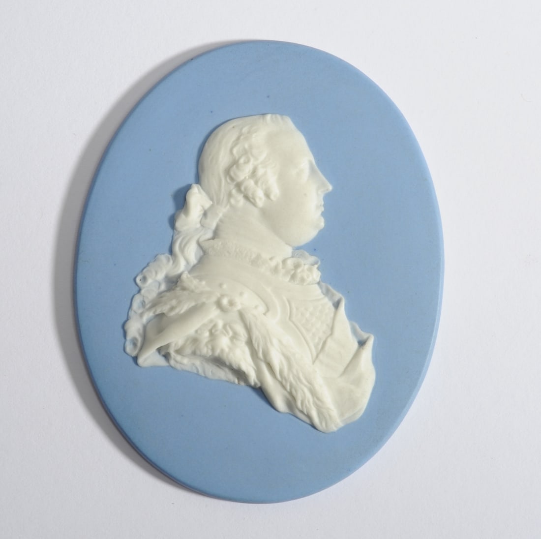 Wedgwood Blue Jasper Portrait Plaque (1 of 2)