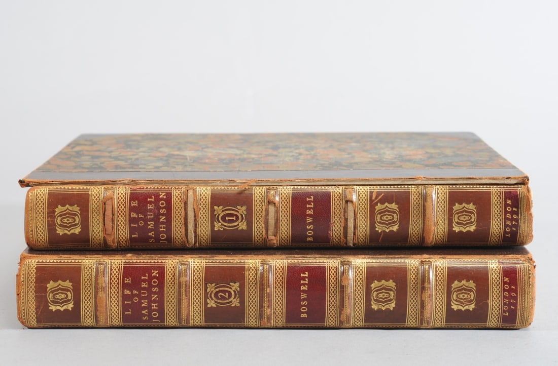 1st Ed. James Boswell Life of Samuel Johnson 1791 (1 of 18)