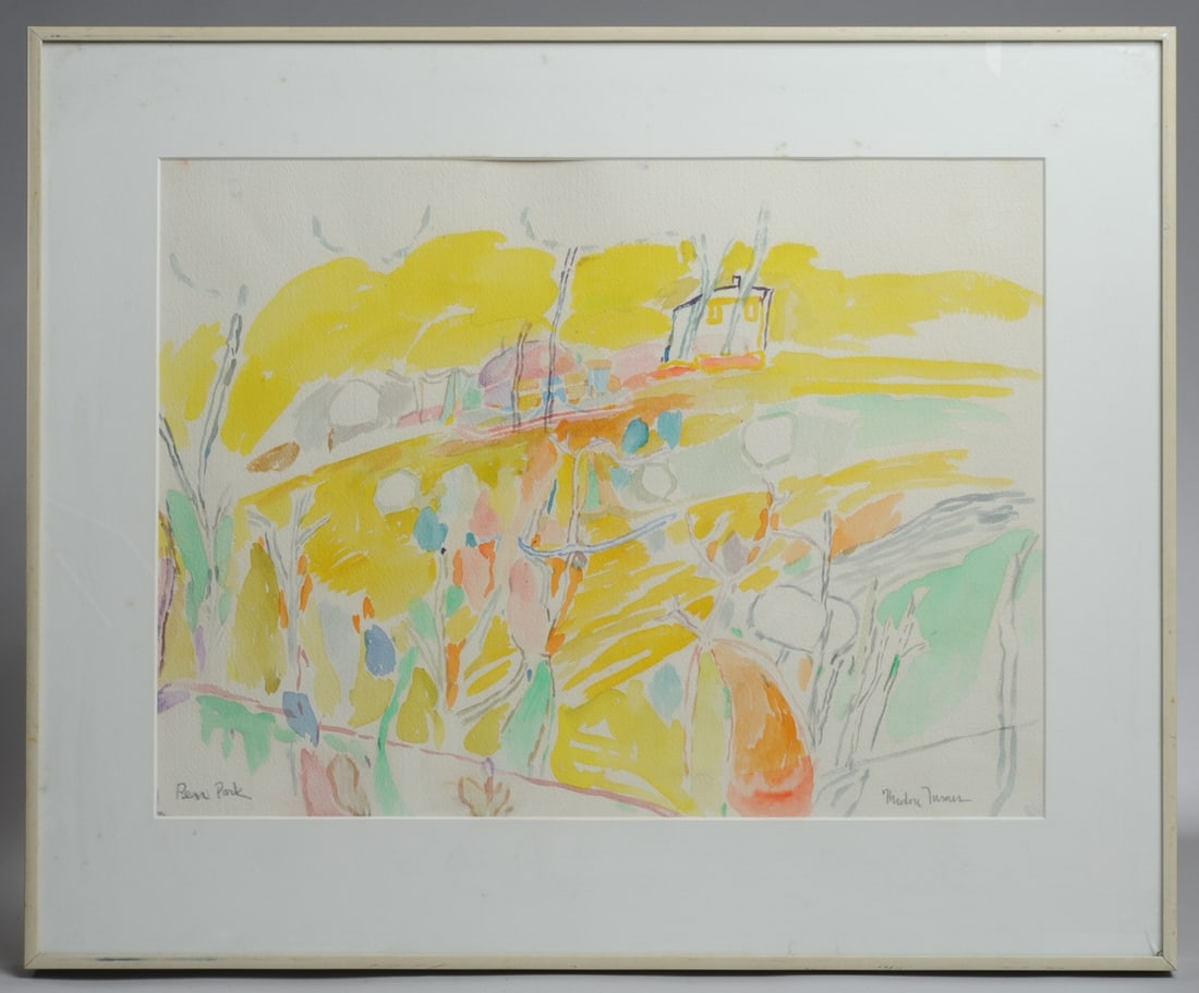 Ted Turner (American, 1922 - 2002) Watercolor (1 of 9)