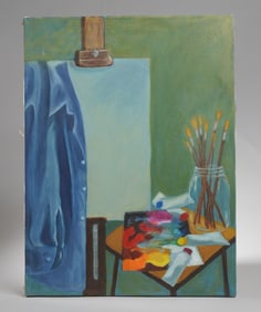 Sally Turner (American, 20th C.) Oil on Canvas