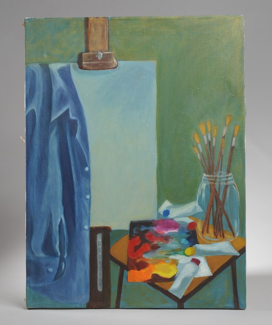 Sally Turner (American, 20th C.) Oil on Canvas (1 of 4)