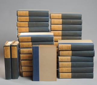 Rare Signed Mark Twain Definitive Edition 37 Vols.