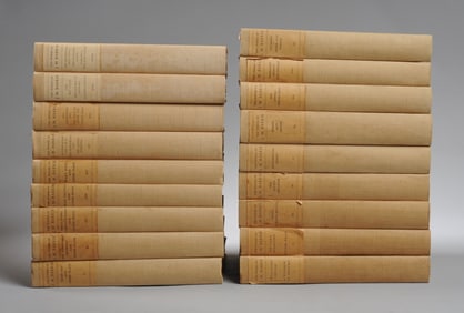 Rare Signed J.M. Barrie Peter Pan Edition 18 Vols.