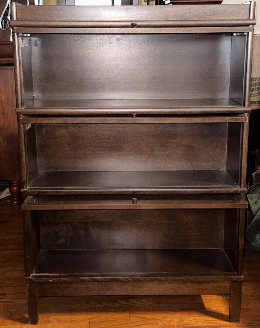 Vintage Hale 3-Stack Barrister Bookcase (1 of 4)