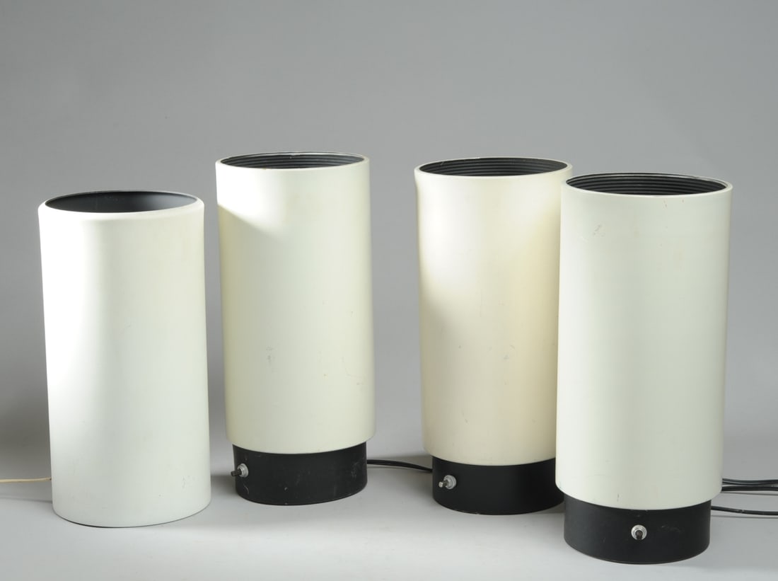 4 MCM Lightolier, Kovacs Canister Up Lights (1 of 6)