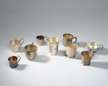 Sterling Silver Mug / Cup Grouping