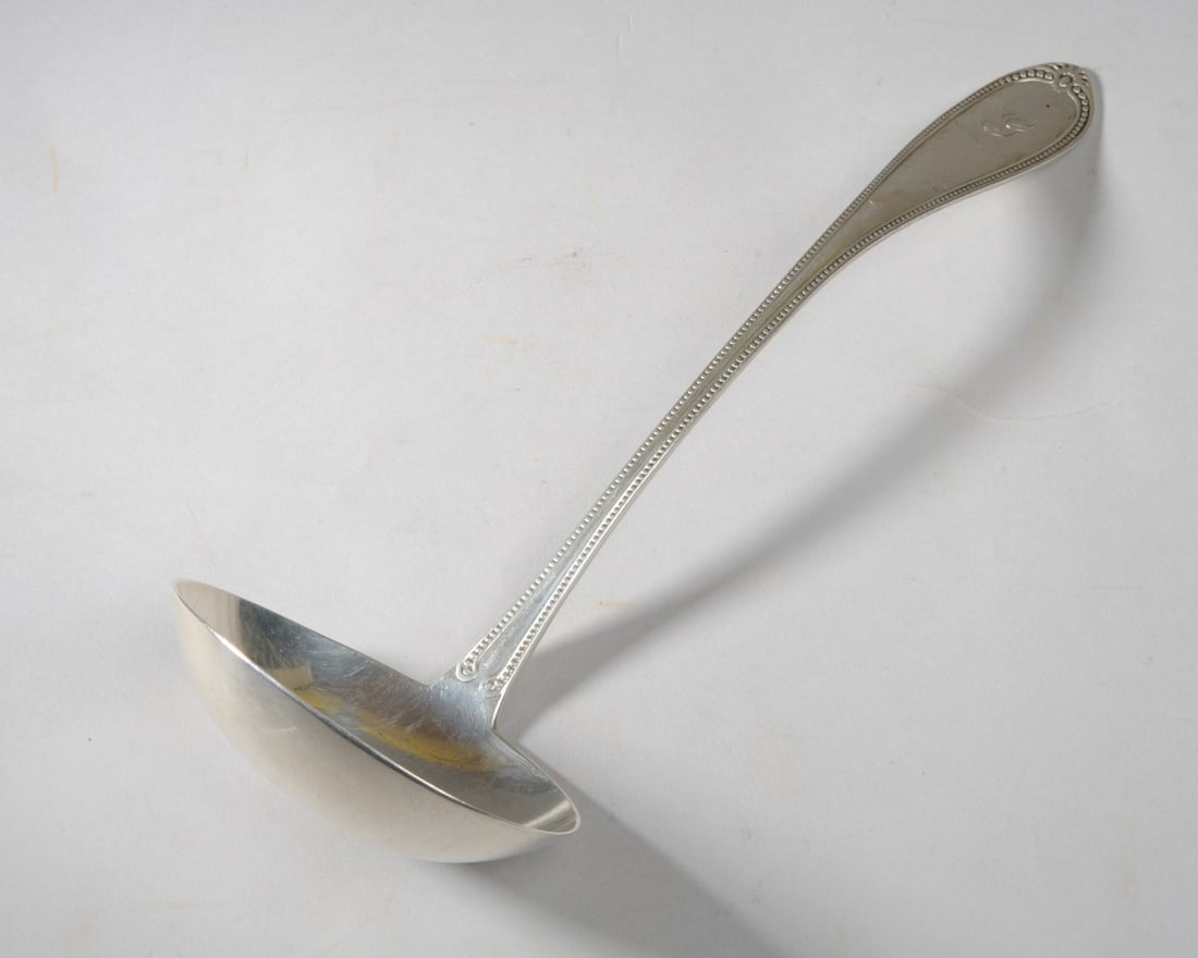 19th C. Alabama Coin Silver Ladle, J. Conning (1 of 11)