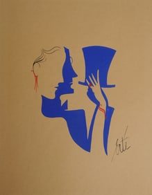 Erte Romain de Tirtoff (1892-1990) Gouache