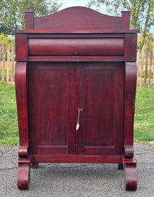 William Faulkner's Empire Style Bar Cabinet
