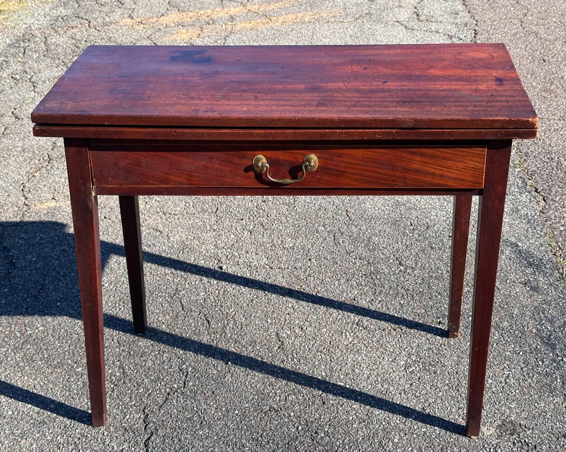 George III Mahogany Games Table (1 of 10)