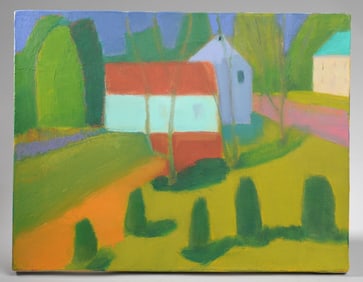 Jan Carl ter Weele (1935 - 2022) Oil on Canvas