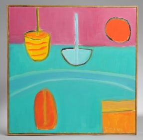 Jan Carl ter Weele (1935 - 2022) Oil on Canvas