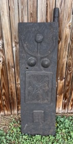 Carved Belu Tribal House / Granary Door, Timor