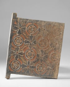 Toraja Carved Wood Window Shutter, Indonesia