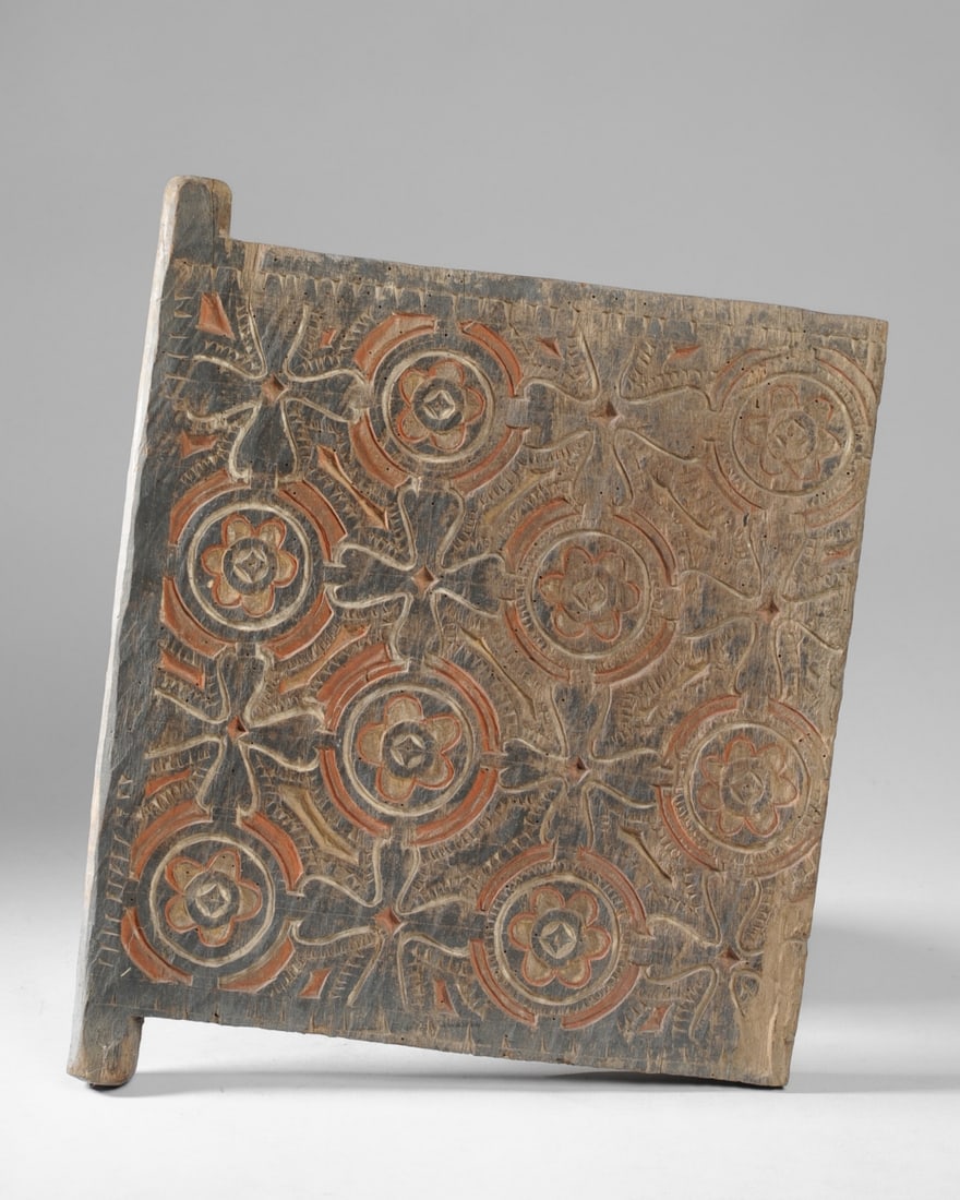 Toraja Carved Wood Window Shutter, Indonesia (1 of 5)