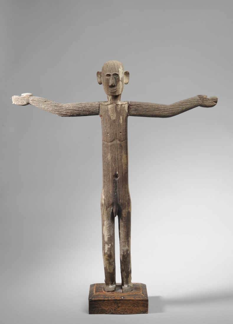 Dayak Hampatong Guardian Figure, Borneo (1 of 13)