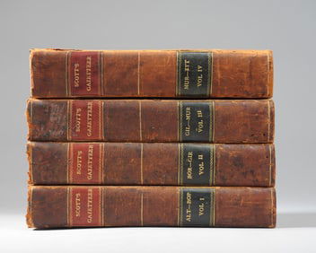 Scott's Gazetteer Complete 4 Vol. 1799 & 1800