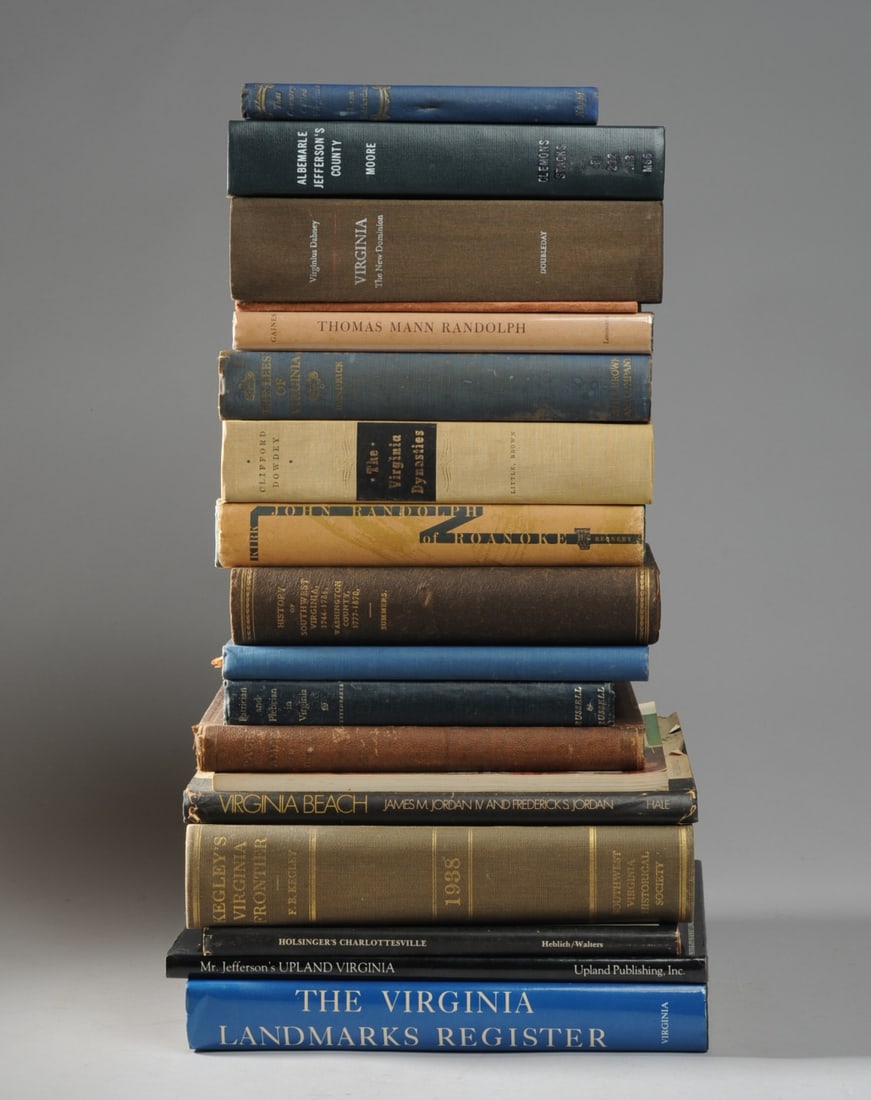 Mixed Book Grouping, Virginia Interest, etc. (1 of 5)