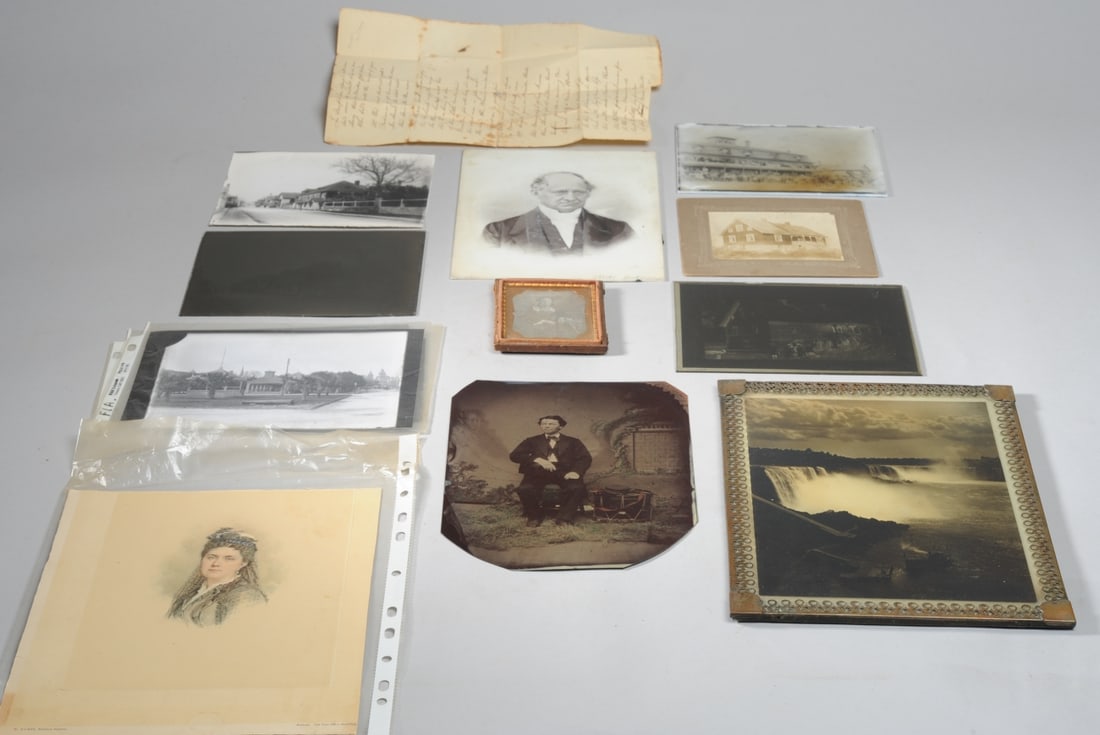 Antique Photo Lot: Daguerreotype, Opalotype + (1 of 8)