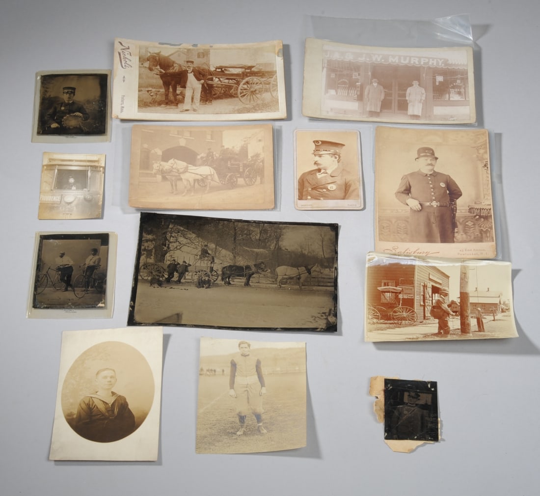 Lot Antique Occupational & Sport Photos (1 of 14)