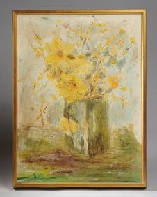 MCM Oil Painting of Flowers