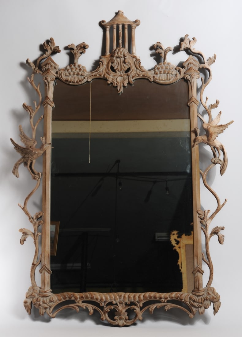 Chinese Chippendale Style Mirror (1 of 10)