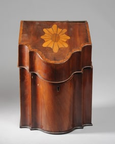 George III Inlaid Knife / Letter Box