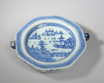 Chinese Export Canton Warming Plate