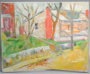 Ted Turner (American 1922-2002) Oil on Canvas