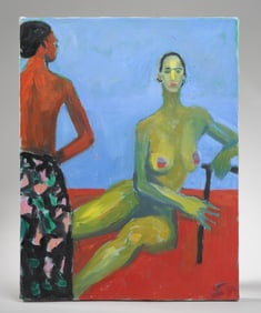 Sally Turner (American, 20th C.) Oil on Canvas