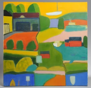 Jan Carl ter Weele (1935 - 2022) Oil on Canvas