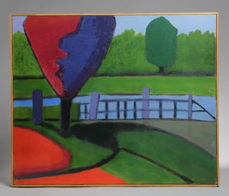 Jan Carl ter Weele (1935 - 2022) Oil on Canvas