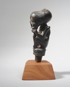 Carved Bone / Horn Betel Nut Knife Handle