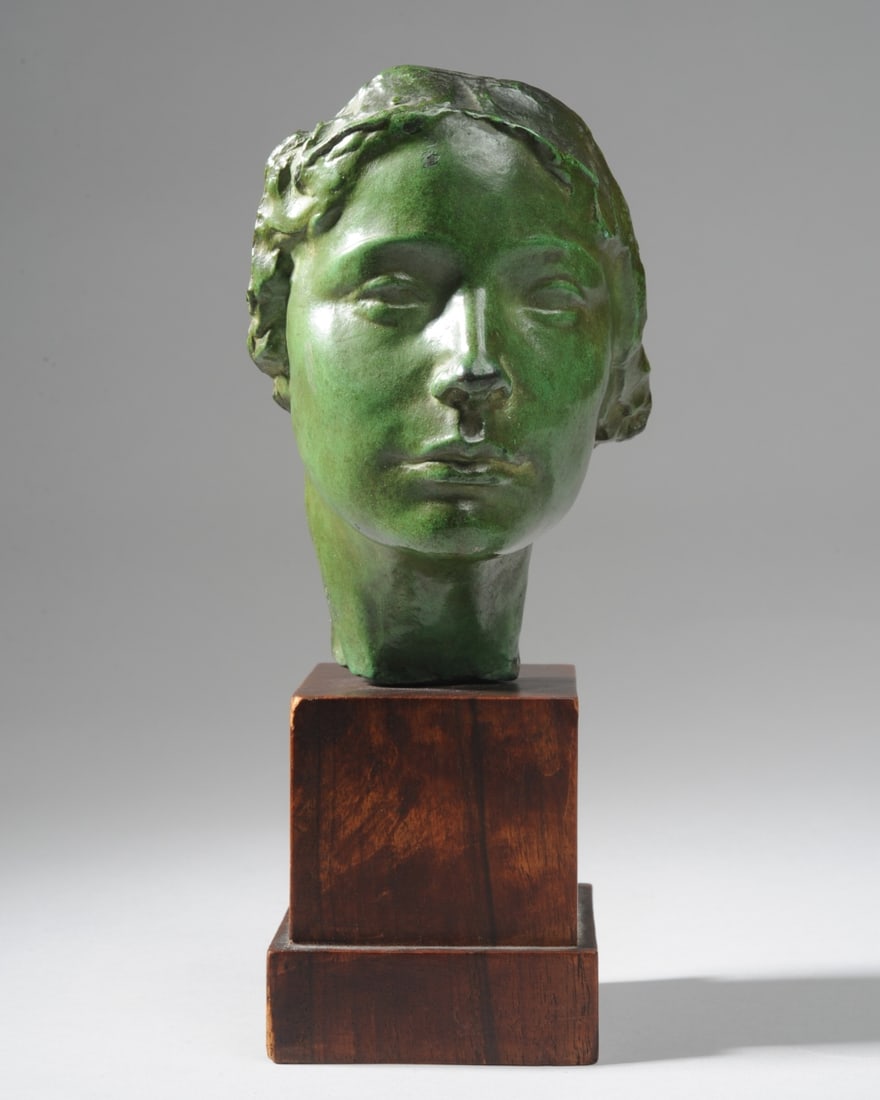 After Victor Salvatore, Mask of a Woman, Bronze (1 of 8)