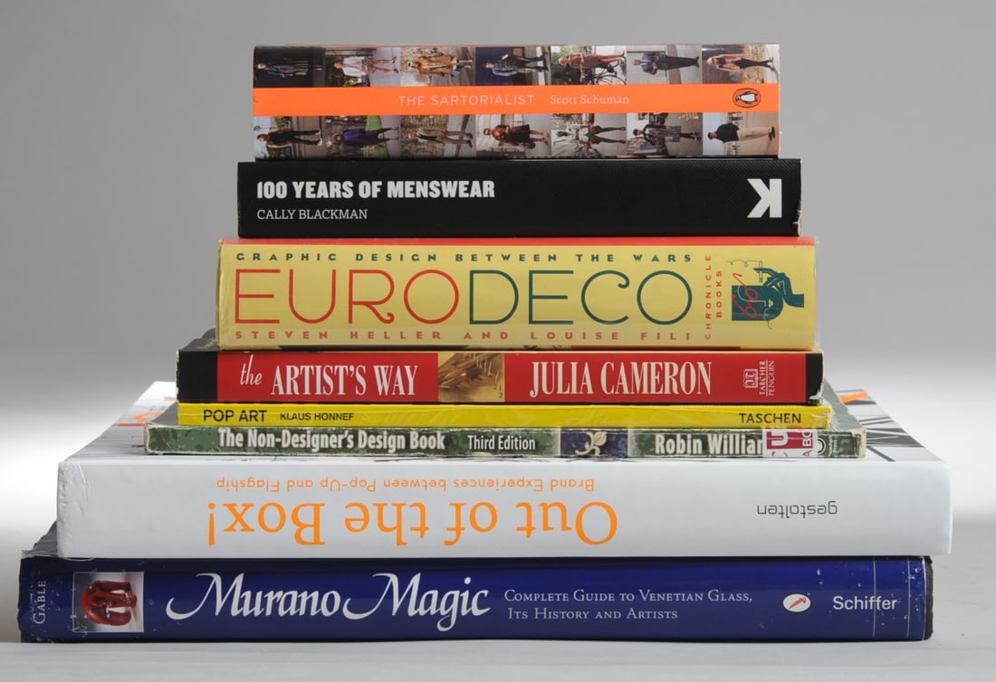 Mixed Book Grouping, Art, Design, Fashion (1 of 1)