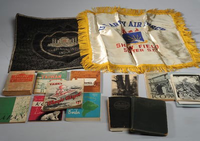 1940-50s Armed Forces Pocket Guides, Postcards+