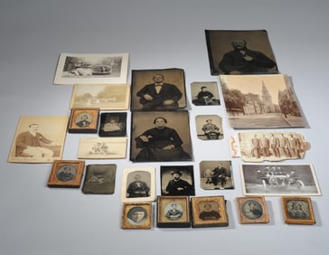 Misc. Lot Early Photos: Ambro, Tin +