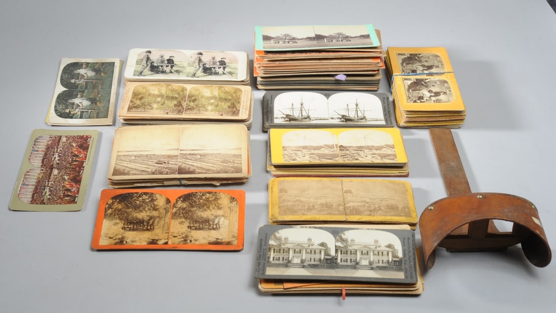 Stereoview Lot: African American, Native American (1 of 20)