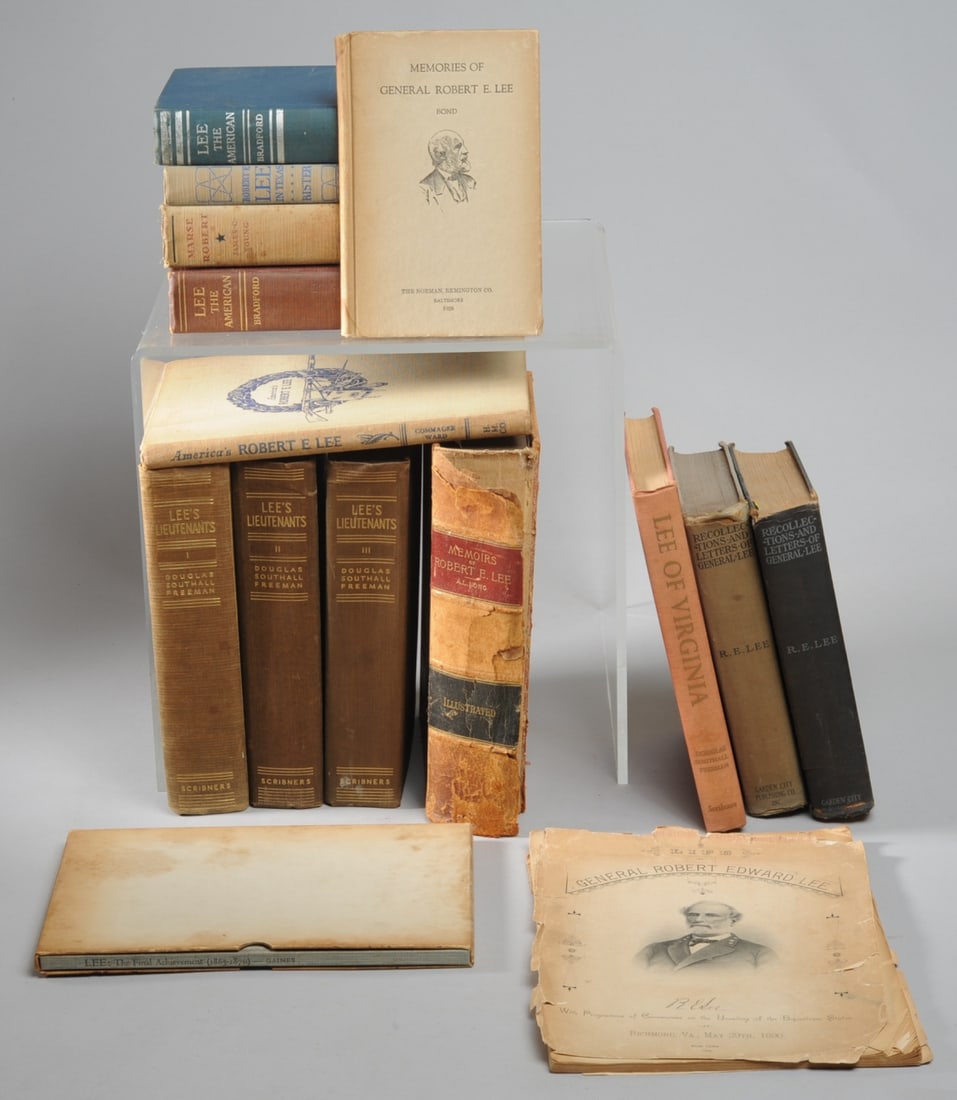 Mixed Book Grouping, Robert E. Lee (1 of 7)