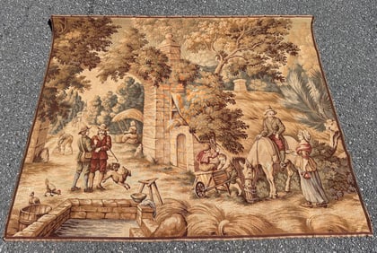 Continental Style Jacquard-Woven Tapestry