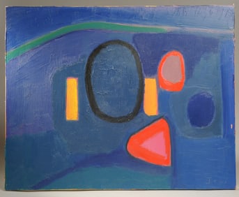 Jan Carl ter Weele (1935 - 2022) Oil on Canvas