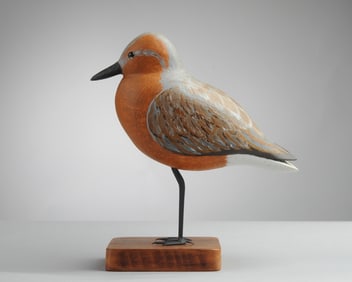 Shorebird Decoy on Stand