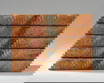 5 Vols. Collyer's History of England c. 1770s