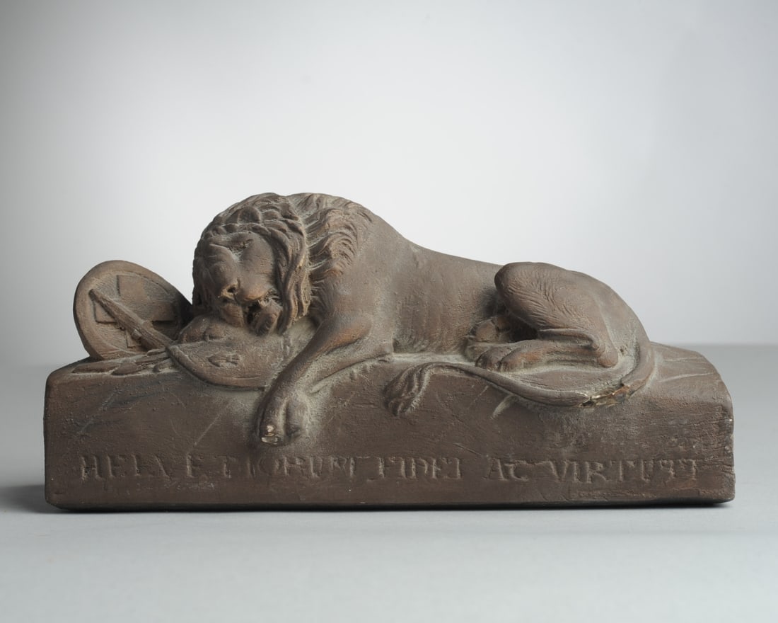 Gargoyles NYC Reproduction Lucerne Lion Monument (1 of 6)