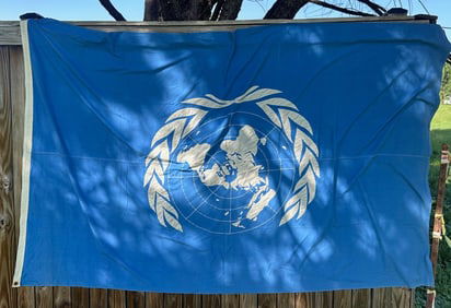 Vintage United Nations Flag
